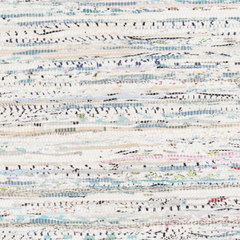 Pascual Hand Woven Cotton Abstract Rug, Round 6'