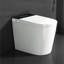 Toilette intelligente pour la salle de bain - chasse d'eau automatique, siège chauffant, séchoir à air chaud, compact avec fonctionnalité bidet sec, baignoire