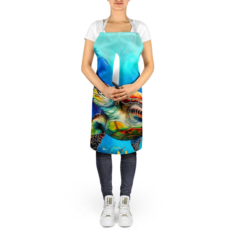 No Pattern Bib Apron