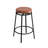 3-Drawer Long Dining Table Set With Power Outlets, Bar Kitchen Table Set With Circular PU Stools, Easy Assemble