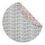 Coquette 100% Phthalate-free Vinyl Round Placemats-1790695126