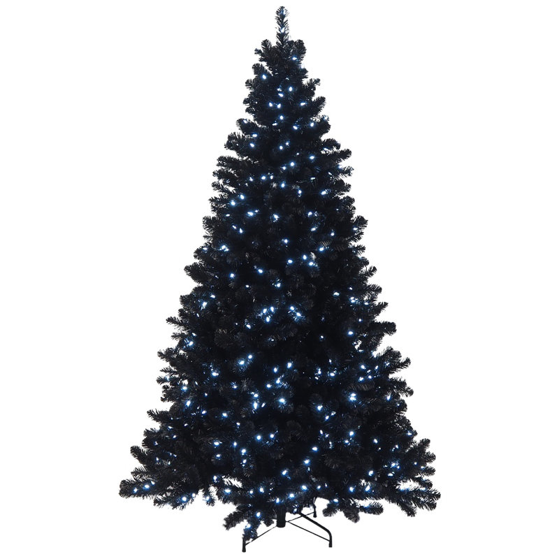 Sapin de Noël artificiel Douglas avec 520 lumières claires / blanches Douglas, H 7,5 pi