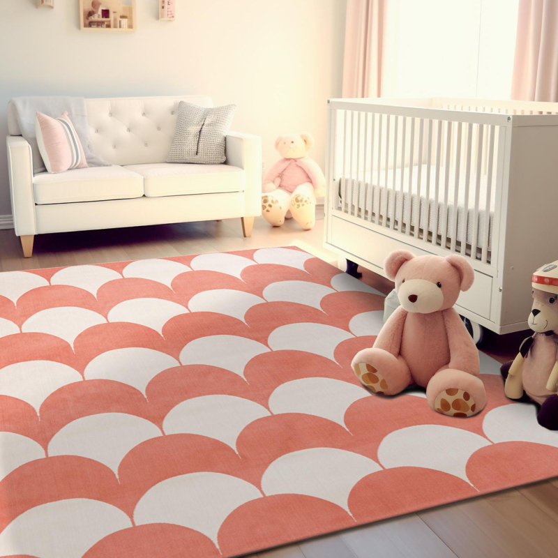 Unique Loom Arches Whimsy Kids Rug, Square 7'10"