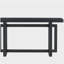 Table d'appoint moderne avec plateau en bois, table basse extra-longue, idéale pour les entrées, les couloirs, les salons, les vestibules, les couloirs-595390708