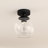 Snead Iron Flush Mount-990416276-990416281-990416280