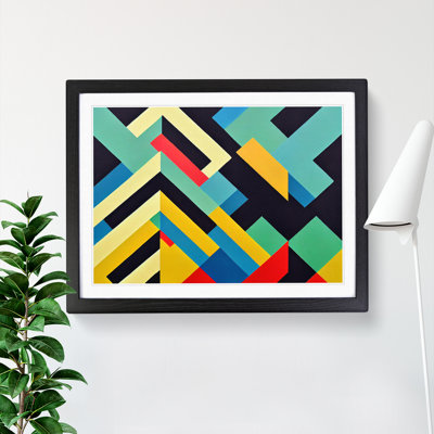 Engaging Abstract - Single Picture Frame Print