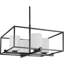 Lustre rectangulaire unique à 4 lumières Alexi-320581442