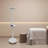 Aimilia 67'' White LED Task Floor Lamp Set