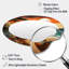 Miroir mural asymétrique nautique majestueux