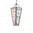24" High Bigfork Lantern Pendant