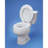 Standard Hinged Raised Toilet Seat Extension