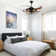 Caronni 48'' Retractable Blades Ceiling Fan with Remote Control and Light Kit Included