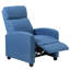 Fauteuil inclinable inclinable et confortable de 26,99 po avec dossier réglable pour salon, chambre à coucher et cinéma maison Jex-1342938032