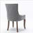 A&A Furniture,Ultra Side Dining Chair，Thickened fabric chairs-948493354