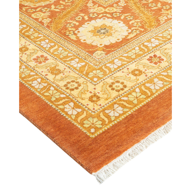 Classic One-of-a-Kind 12' 5" X 17' 9" Hand Knotted Area Rug