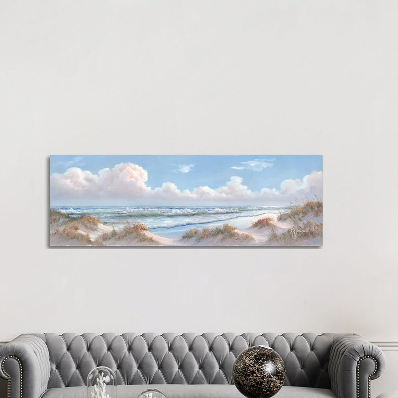 Paysage marin I, H 20 po x l 60 po x P 1,5 po
