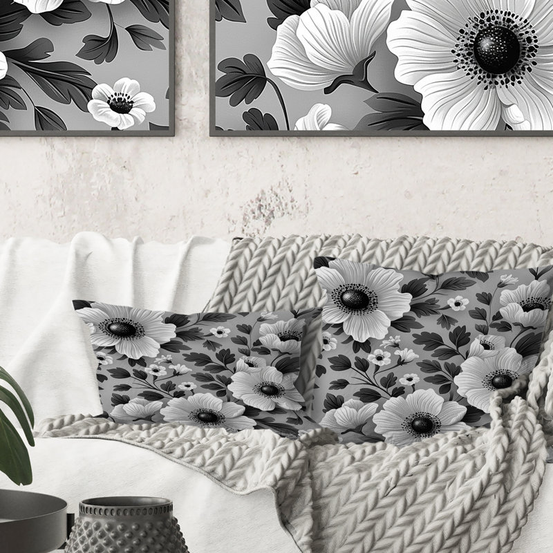 Flower Glam - Coussin lombaire Glam