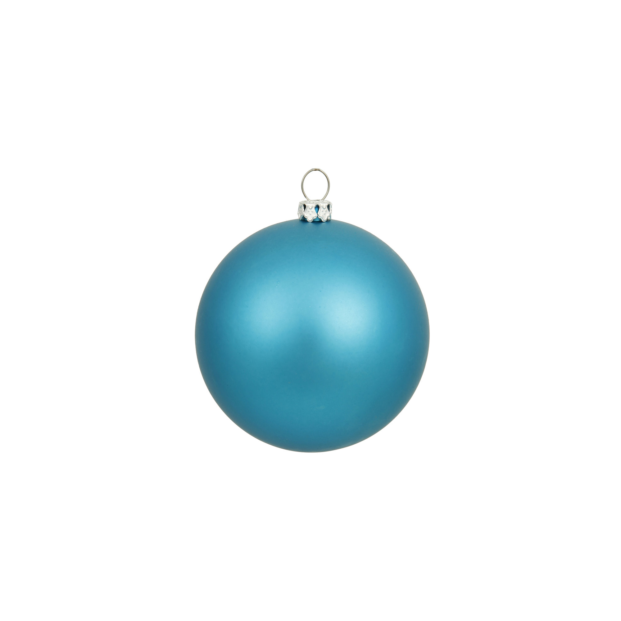 Holiday Décor Ball Ornament, 10" H x 10" W x 10" D, Black