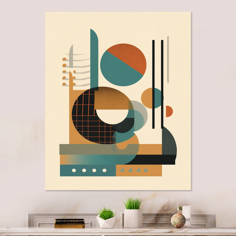 Décoration murale géométrique à profondeurs silencieuses, H 32 po x l 24 po x P 1 po
