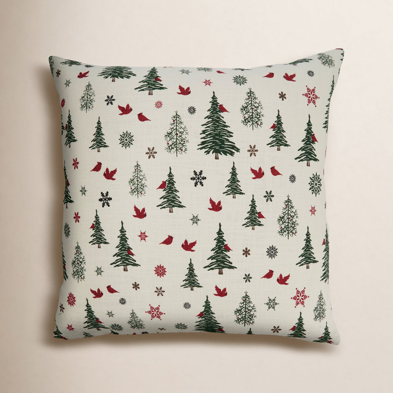 Nadalia Collection Cotton Throw Pillow, Down Blend