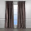 Rideau simple extra long et extra large en velours mat luxueux-71630086-71630053