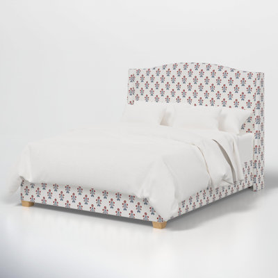 Allis Upholstered Low Profile Standard Bed