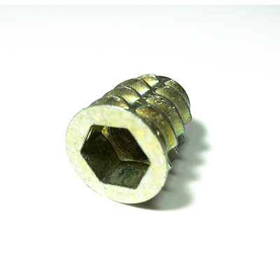 Fixturedisplays® Dual-Threaded Insert For Wooden Tap Handles 16687