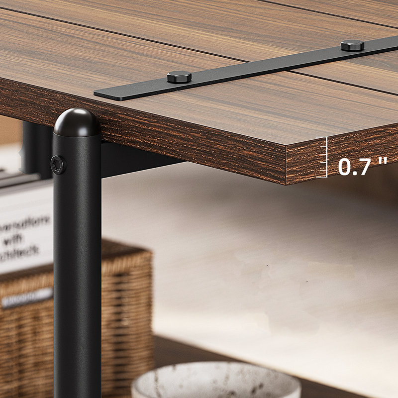 Coffee Table, Brown Wood