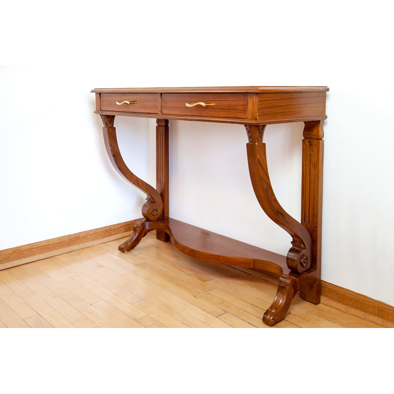 Regal 42'' W Solid Wood Console Table