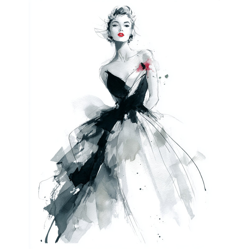 Art mural classique sur toile tendue, 24" H x 16" W