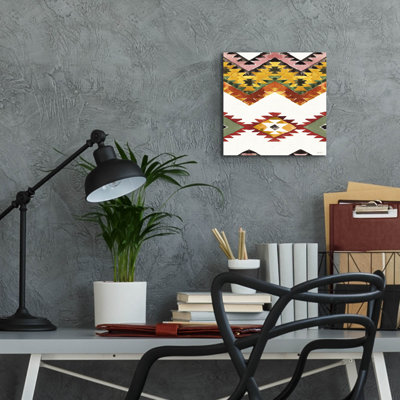 'Southwest Flair Pattern 3' by Anne Tavoletti Acrylic Glass Wall Art