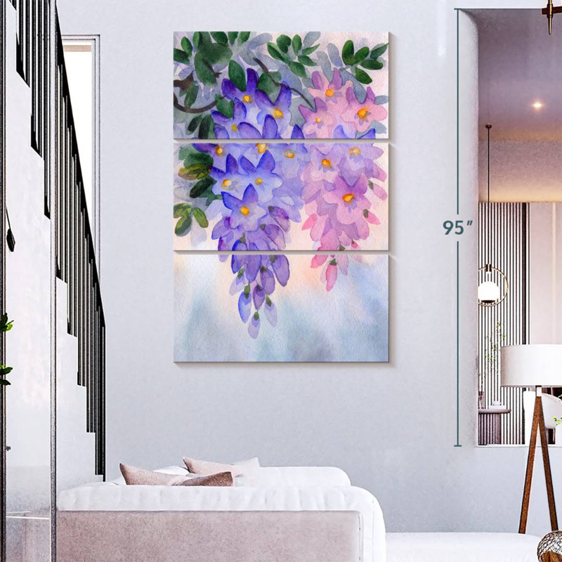 Harnek Wisteria Flower, 57" H x 36" W