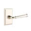 Emtek Privacy Interior Mortise w/ Rectangular Rosette & Merrimack Lever-306375502-306375497