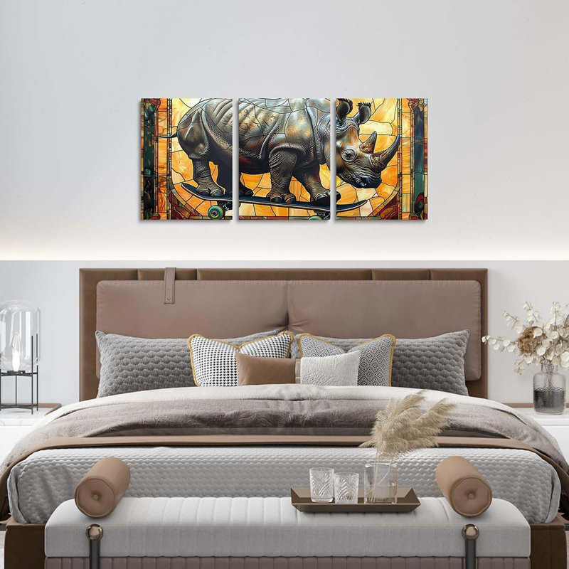 3 Piece Wrapped Canvas Print