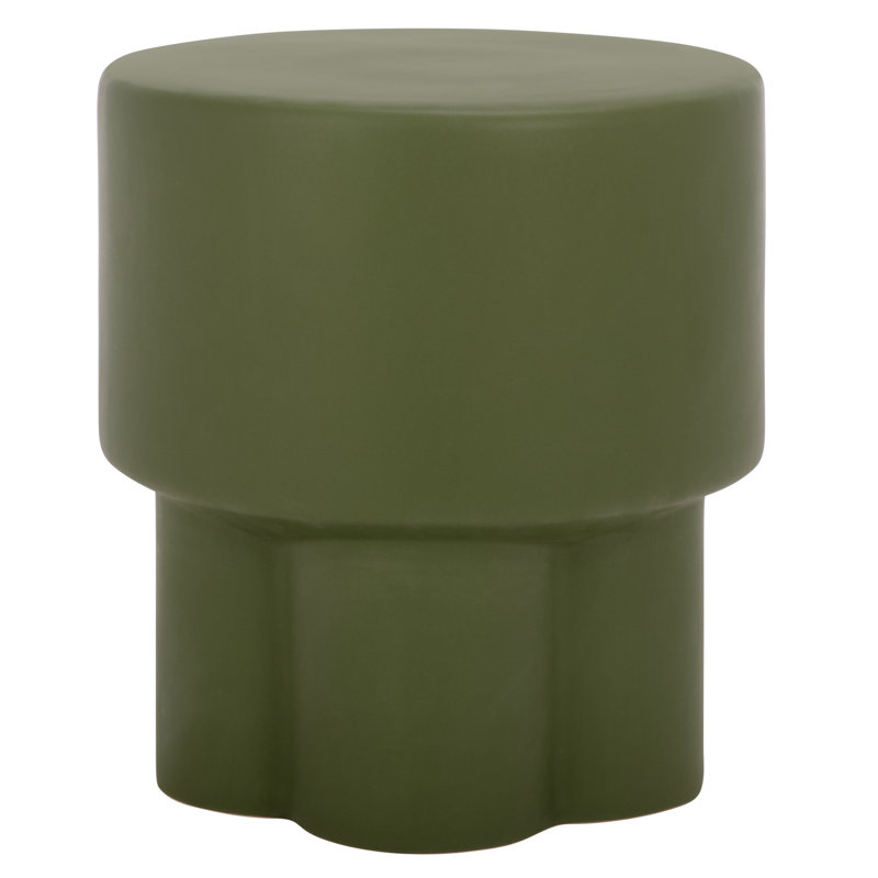Portside End Table, Moss Green