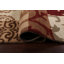 Tapis beige / rouge / brun en laine touffeté à la main Floral-1992905349
