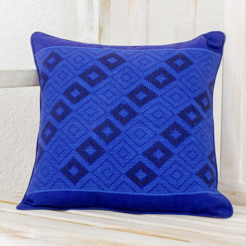 Boerner Cotton Throw Square Pillow Cover