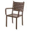 Tashania Stacking Patio Dining Armchair with Cushion