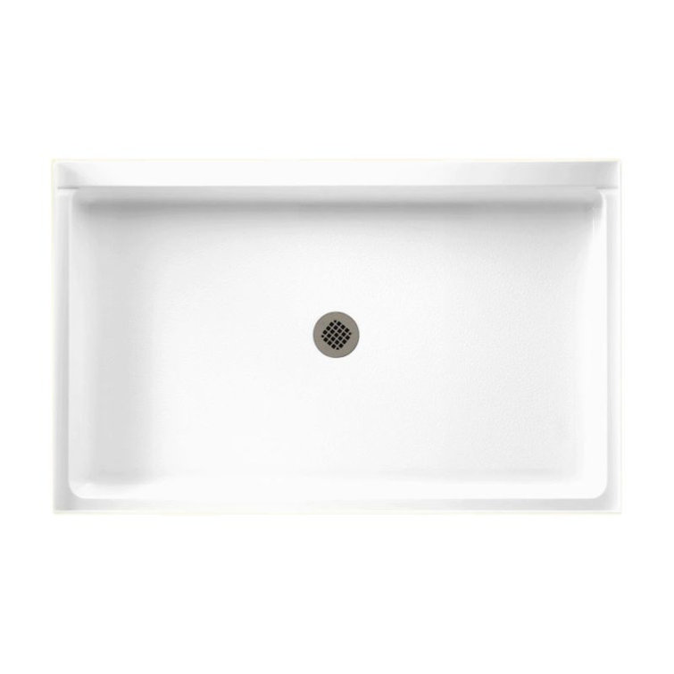 34'' W 54'' D Rectangular Single Shower Base