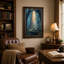 Art sur toile, "Bronze figure in Glowing Forest"-539093287