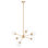 Corie 6 - Light Dimmable Sputnik Chandelier