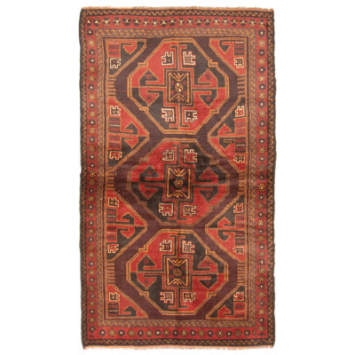 Zanders Brown Rug 3'7" x 6'3"