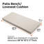 Coussins de banc / causeuse d'extérieur Adalynn-1102868901-1102868904