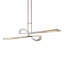 Switchback Kitchen Island Geometric LED Pendant-857044482