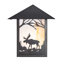 9" Wide Seneca Moose Creek Left Wall Sconce