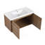Armoire de salle de bain 36 po avec lavabo, portes à fermeture douce, conception à fixation flottante-1315307121
