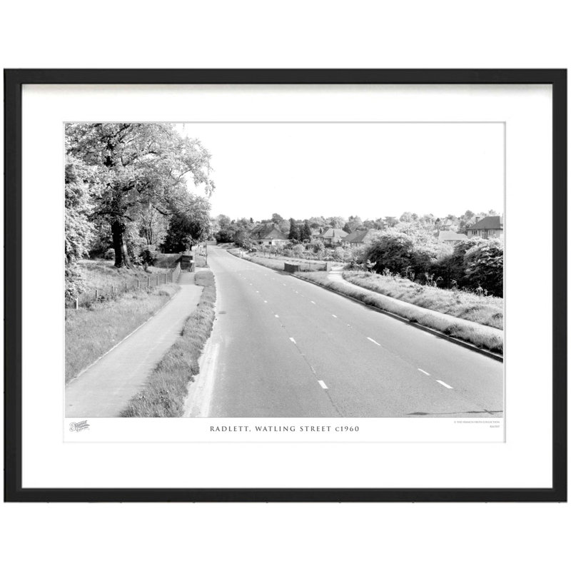 Radlett, Watling Street C1960 by Francis Frith - Single Picture Frame Print, 60cm H x 80cm W x 2.3cm D