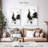 Brampt Rooster Black And White-108380837