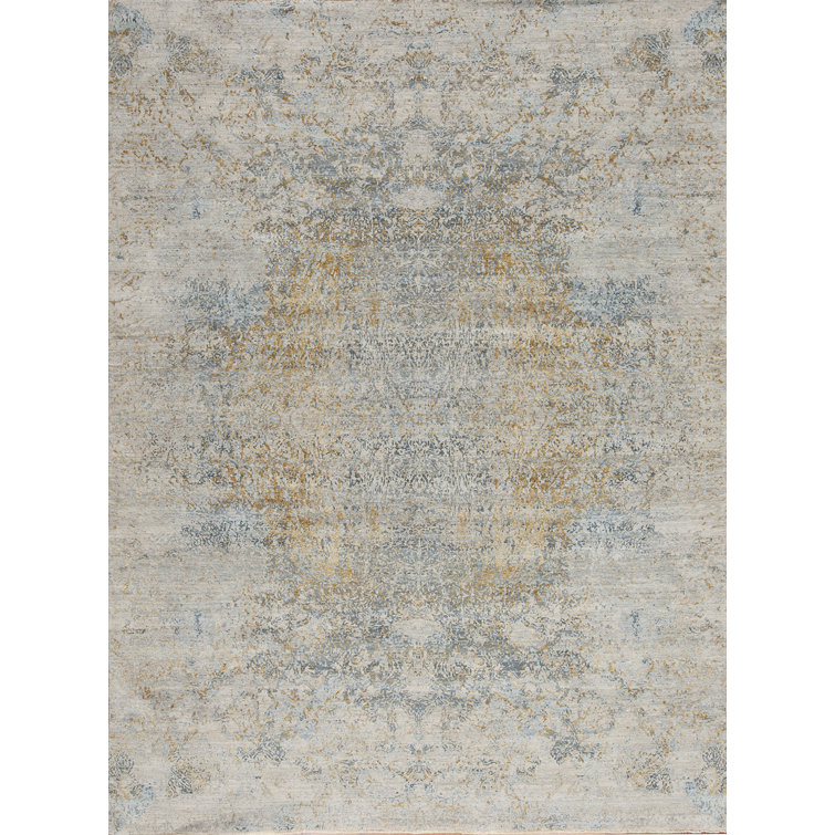 Pinnacle Hand Knotted Abstract Area Rug
