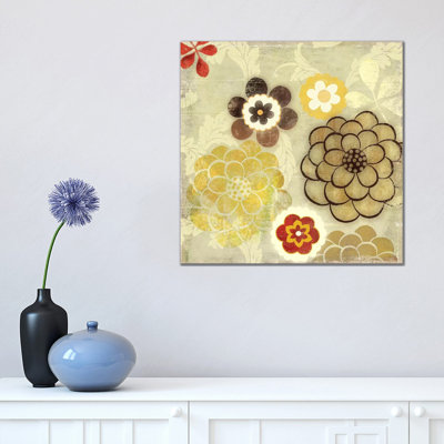 Pop 1 Piece Wrapped Canvas Wall Art